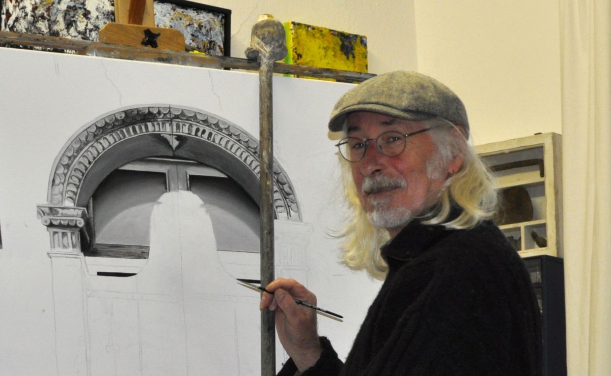 Enno arbeitet an Vittorio