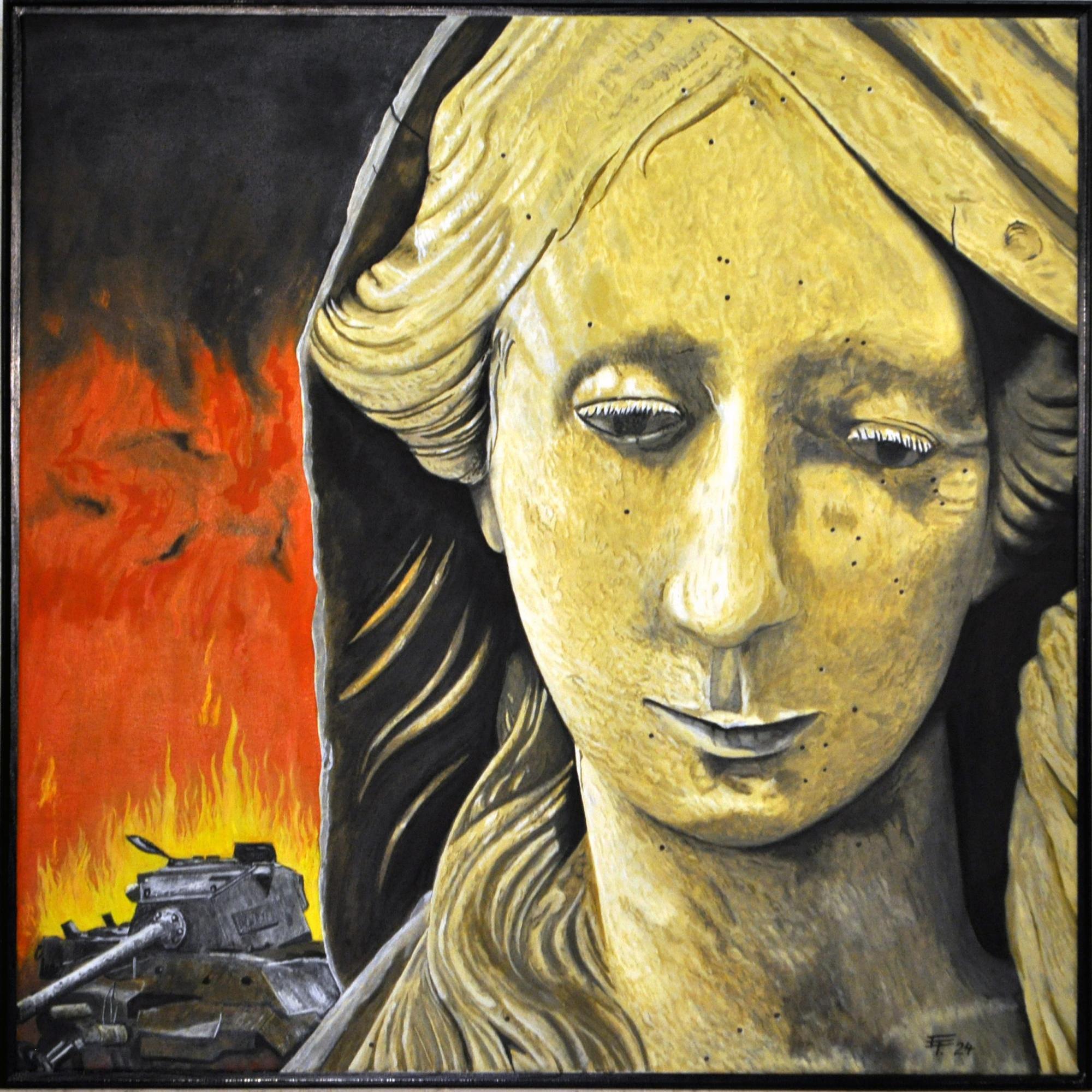 Maria ist leider nur aus Holz